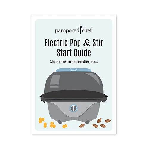 Replacement Quick Start Guide Recipe Book for Electric Pop & Stir (#100896)