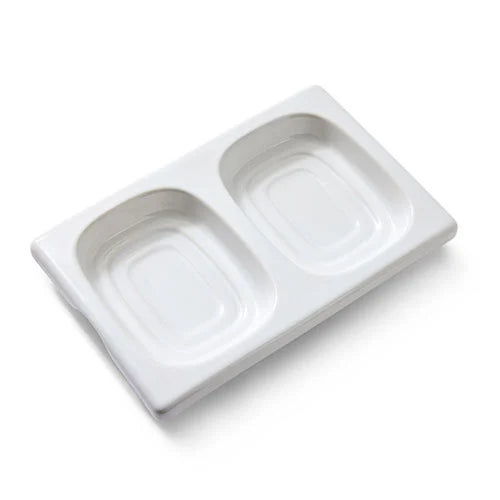 Replacement Ceramic Dipping Tray for Dual Sided Charcuterie Board Set (#101222)